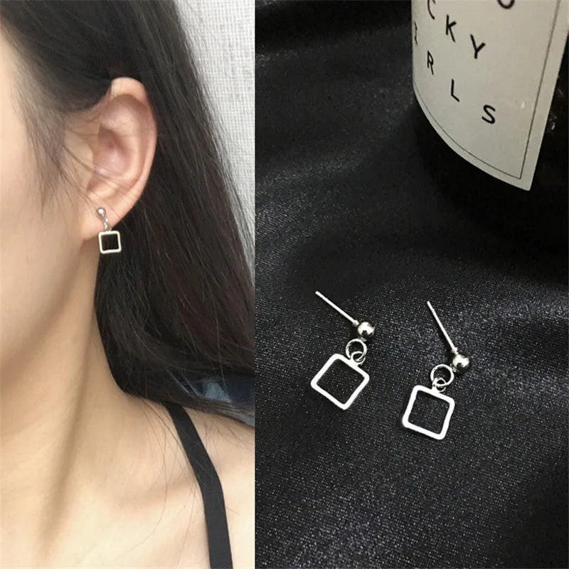 Belize Square Stud Earrings