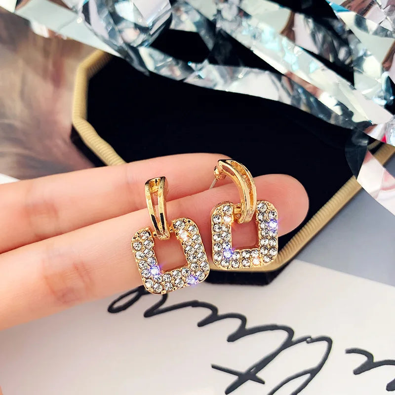 Belize Square Stud Earrings