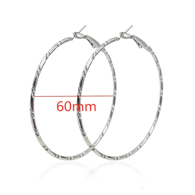 Large Hoop Earrings