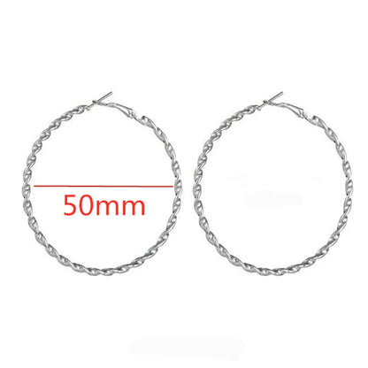 Large Hoop Earrings