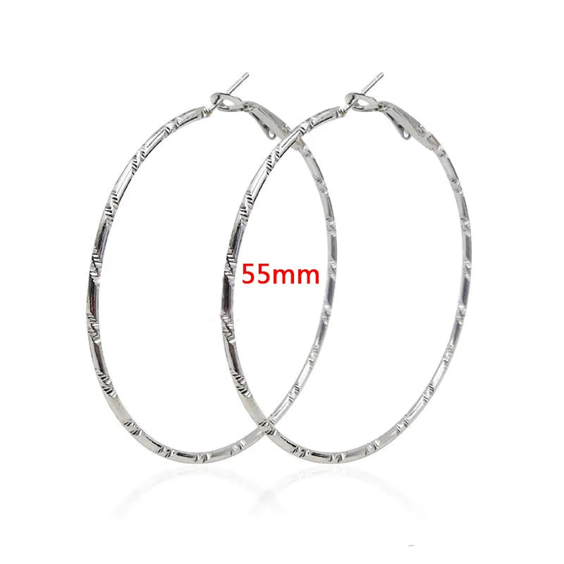 Large Hoop Earrings