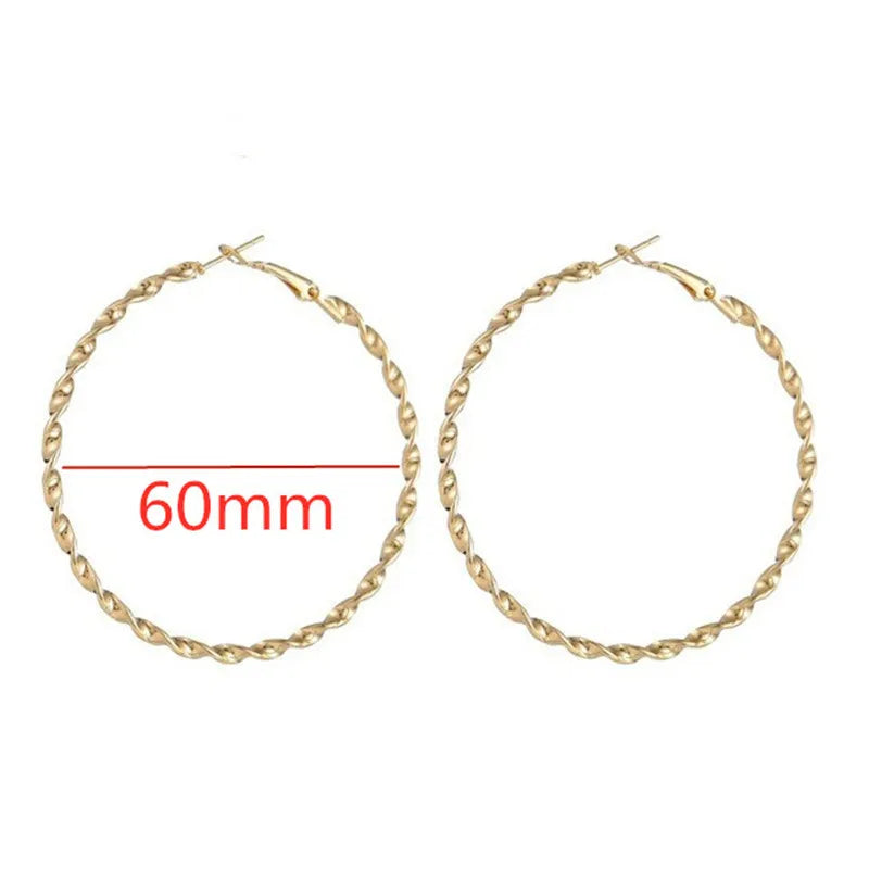 Large Hoop Earrings