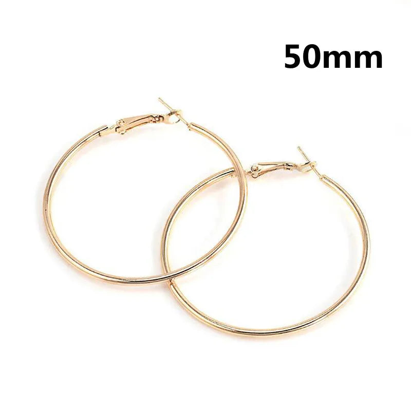Large Hoop Earrings
