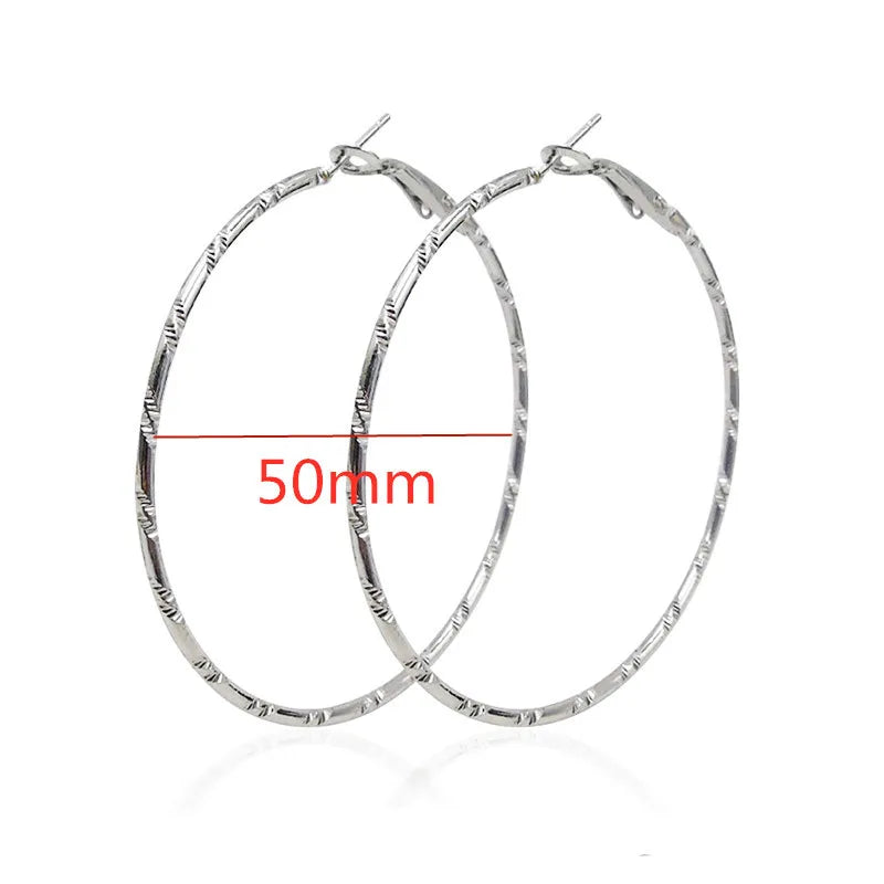Large Hoop Earrings
