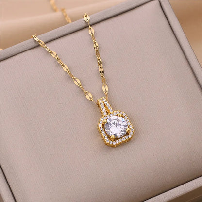 Staci's Square Necklace
