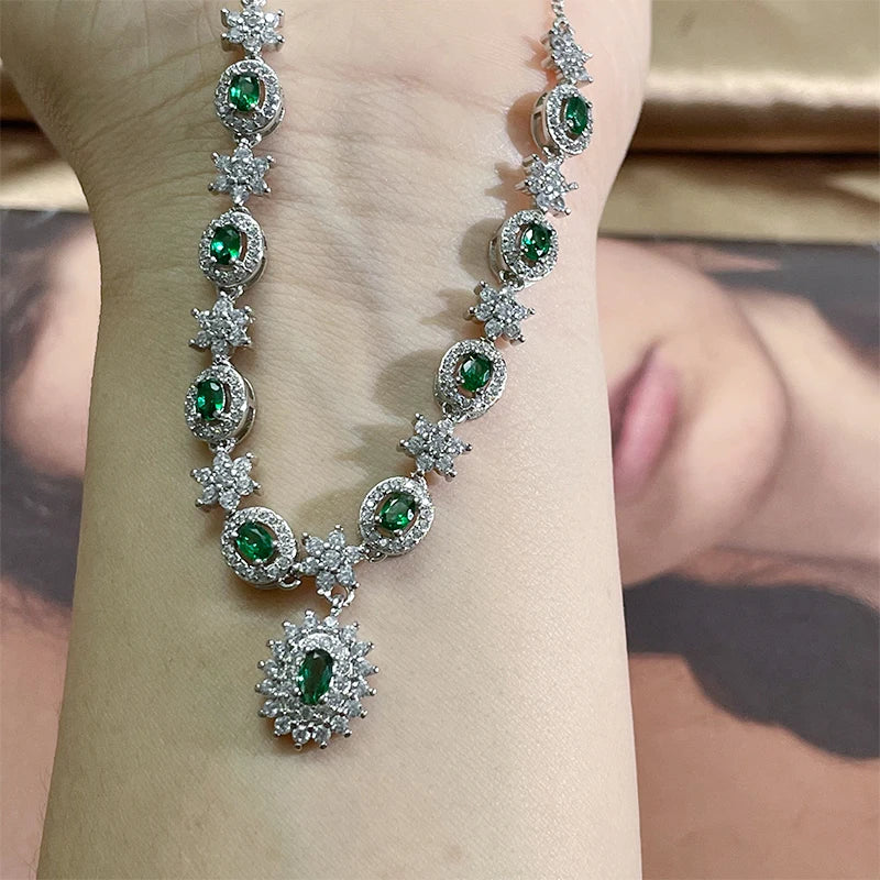 Emma's Emerald Necklace