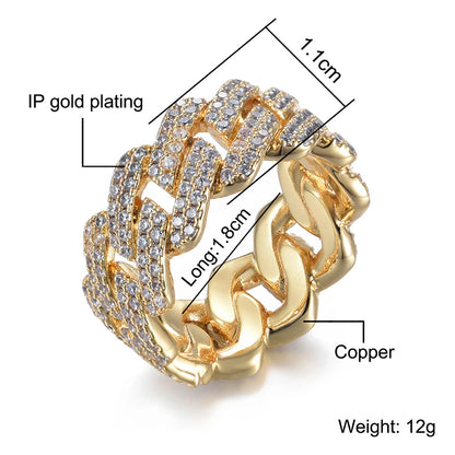 The Cuban Prong Ring