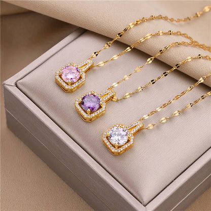 Staci's Square Necklace