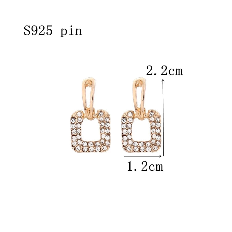 Belize Square Stud Earrings