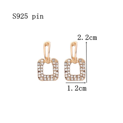 Belize Square Stud Earrings