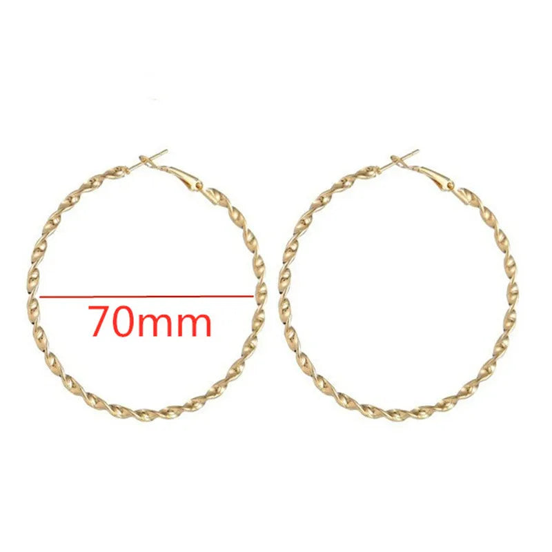 Large Hoop Earrings