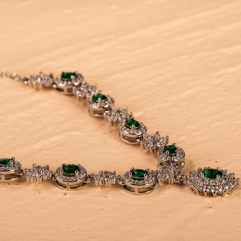 Emma's Emerald Necklace