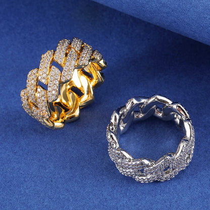 The Cuban Prong Ring