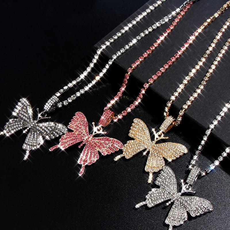 Butterfly Pendant Necklace