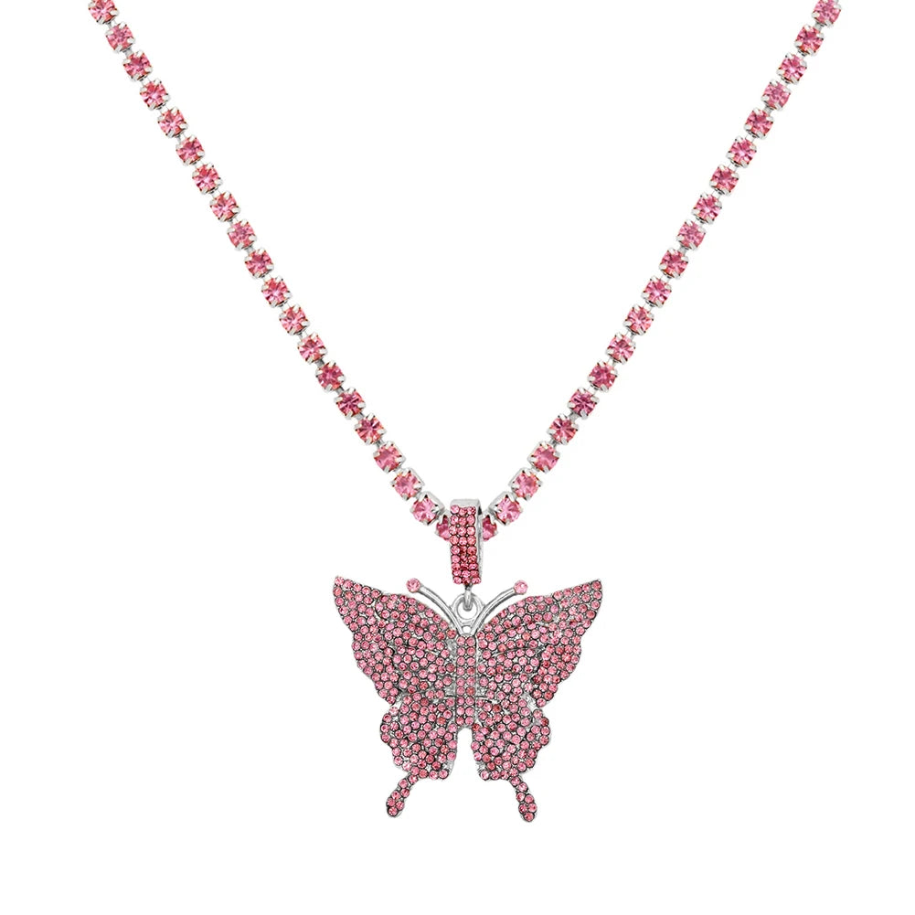 Butterfly Pendant Necklace