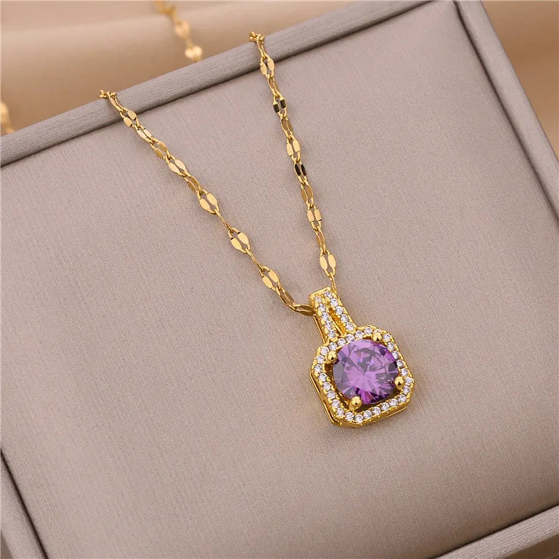 Staci's Square Necklace