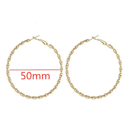 Large Hoop Earrings