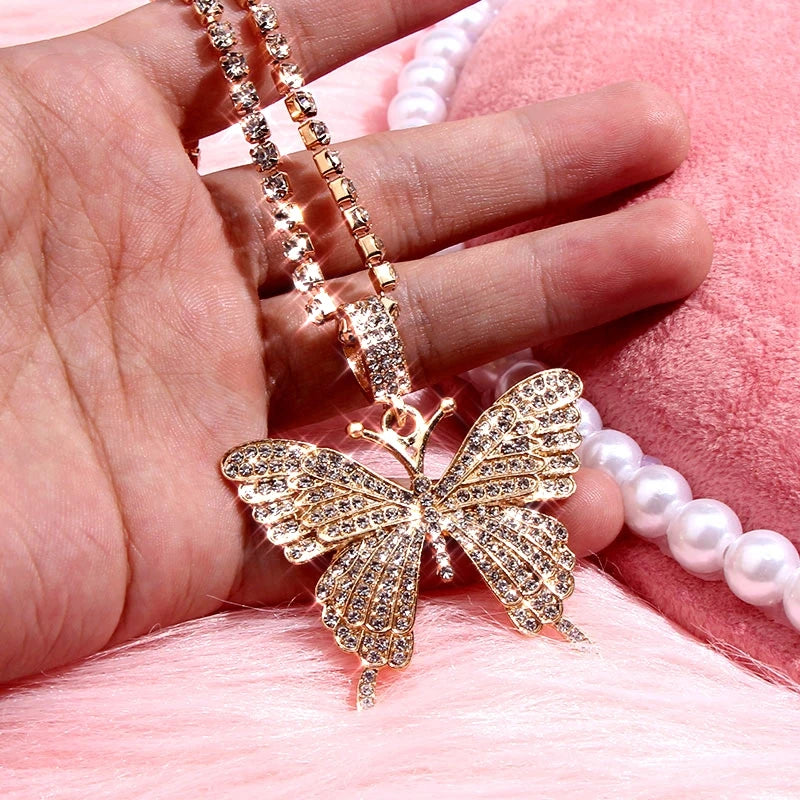 Butterfly Pendant Necklace