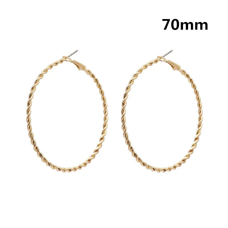 Large Hoop Earrings