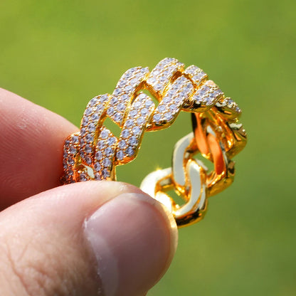 The Cuban Prong Ring