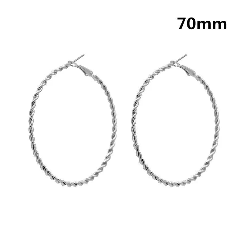 Large Hoop Earrings