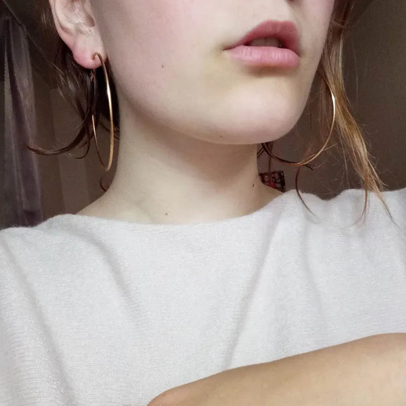 Large Hoop Earrings