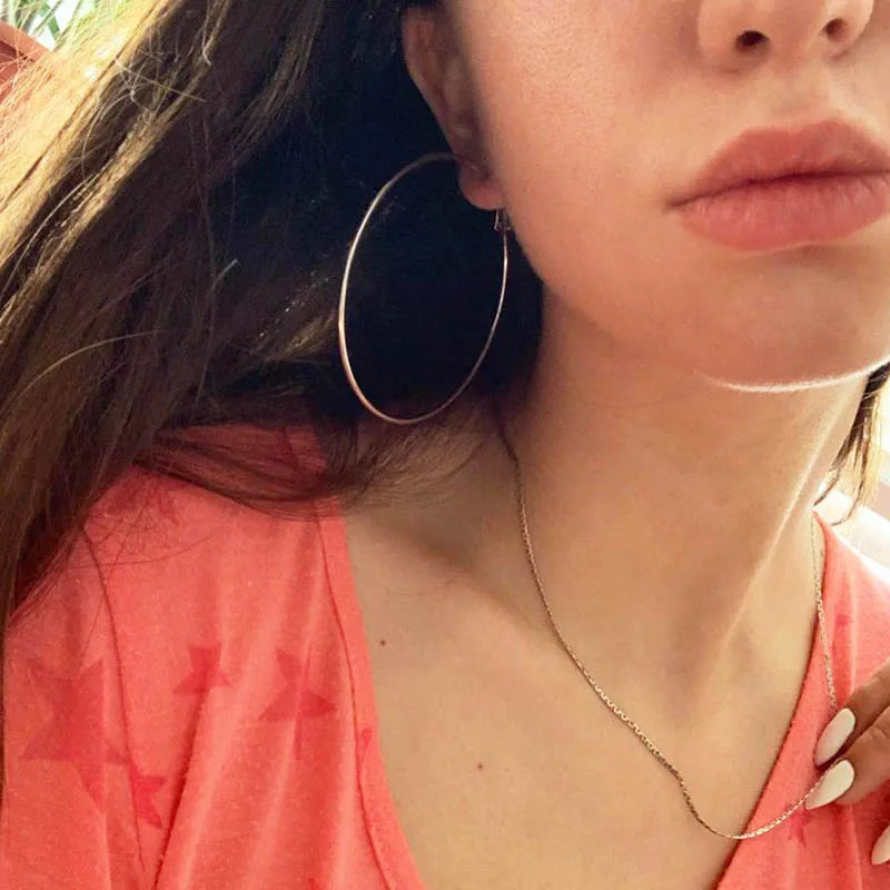 Large Hoop Earrings