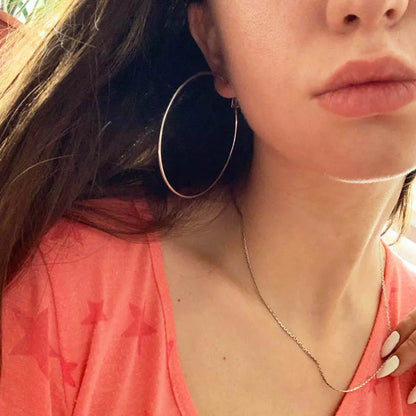 Large Hoop Earrings