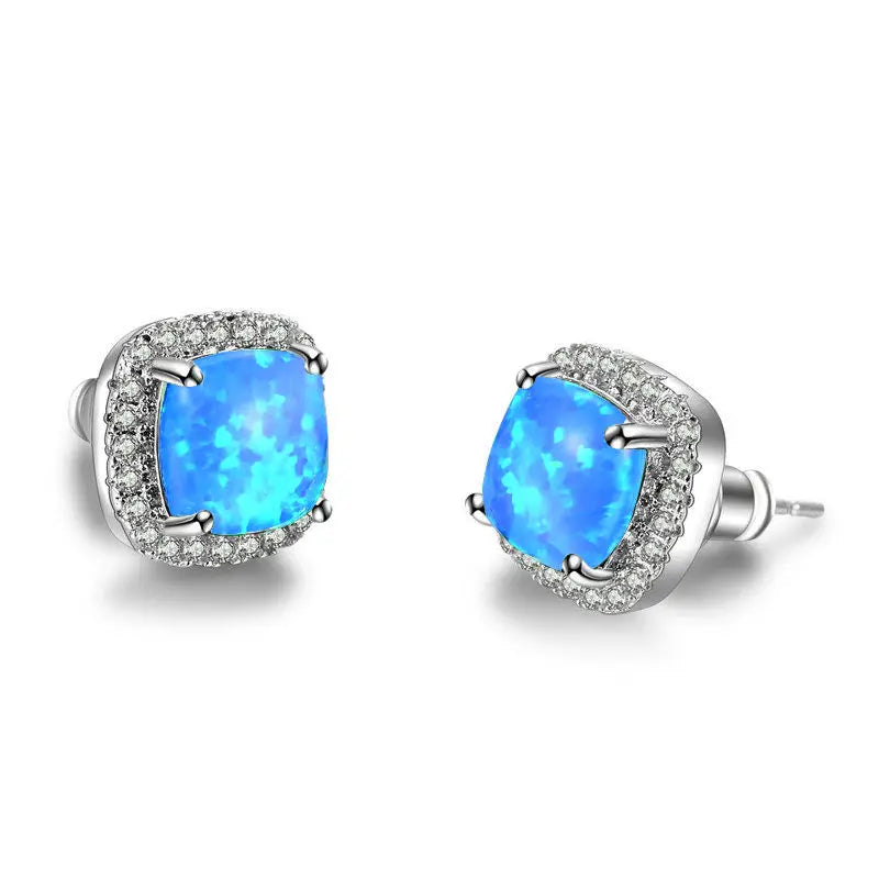 Luxury Crystal Stud Earrings