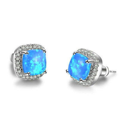 Luxury Crystal Stud Earrings