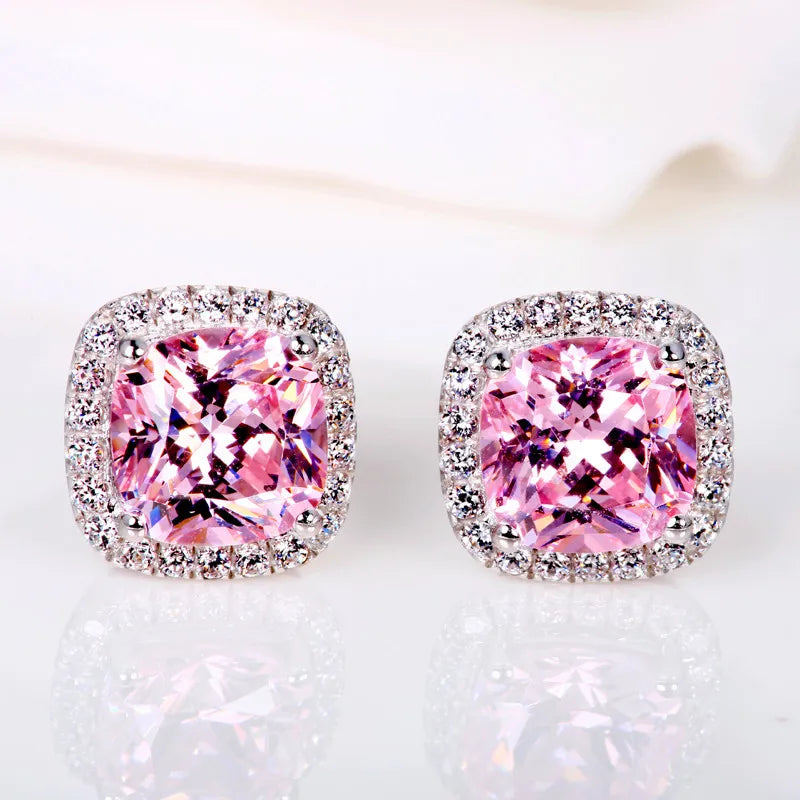 Luxury Crystal Stud Earrings