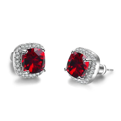 Luxury Crystal Stud Earrings