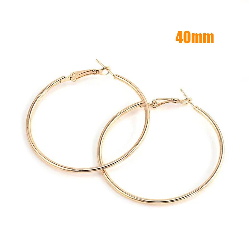 Large Hoop Earrings