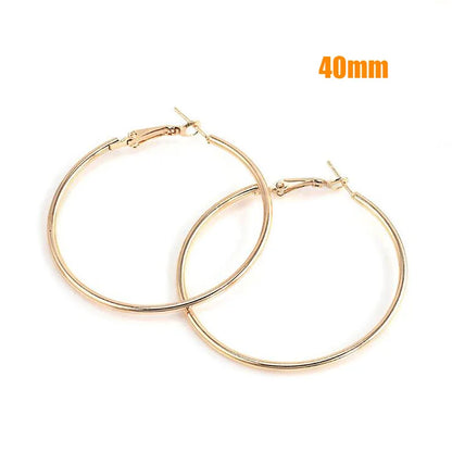 Large Hoop Earrings