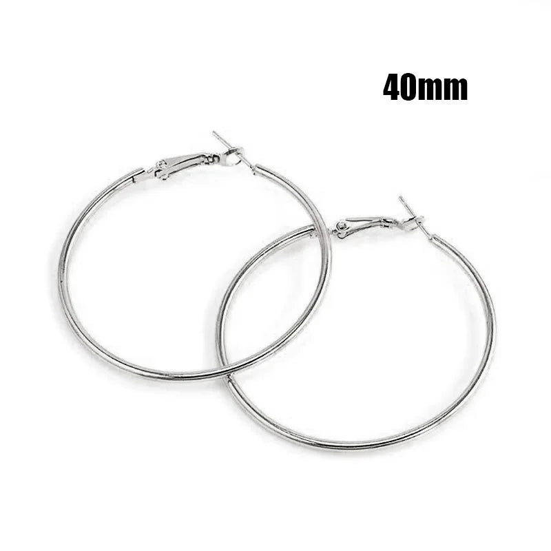 Large Hoop Earrings