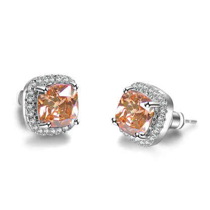 Luxury Crystal Stud Earrings