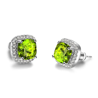 Luxury Crystal Stud Earrings