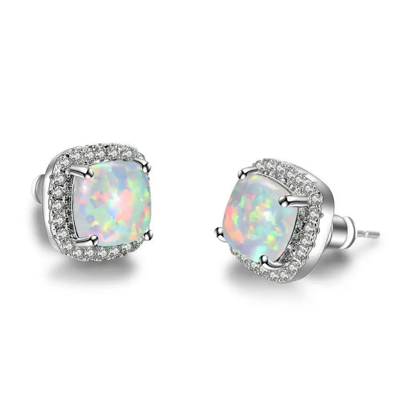 Luxury Crystal Stud Earrings
