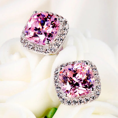 Luxury Crystal Stud Earrings