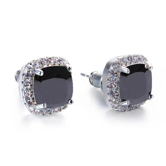 Luxury Crystal Stud Earrings