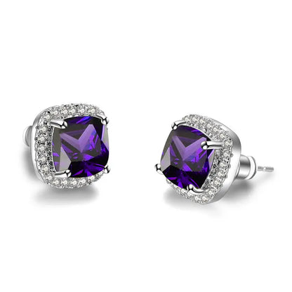 Luxury Crystal Stud Earrings