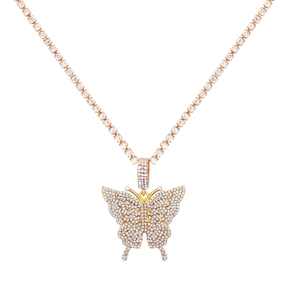 Butterfly Pendant Necklace