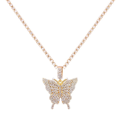 Butterfly Pendant Necklace