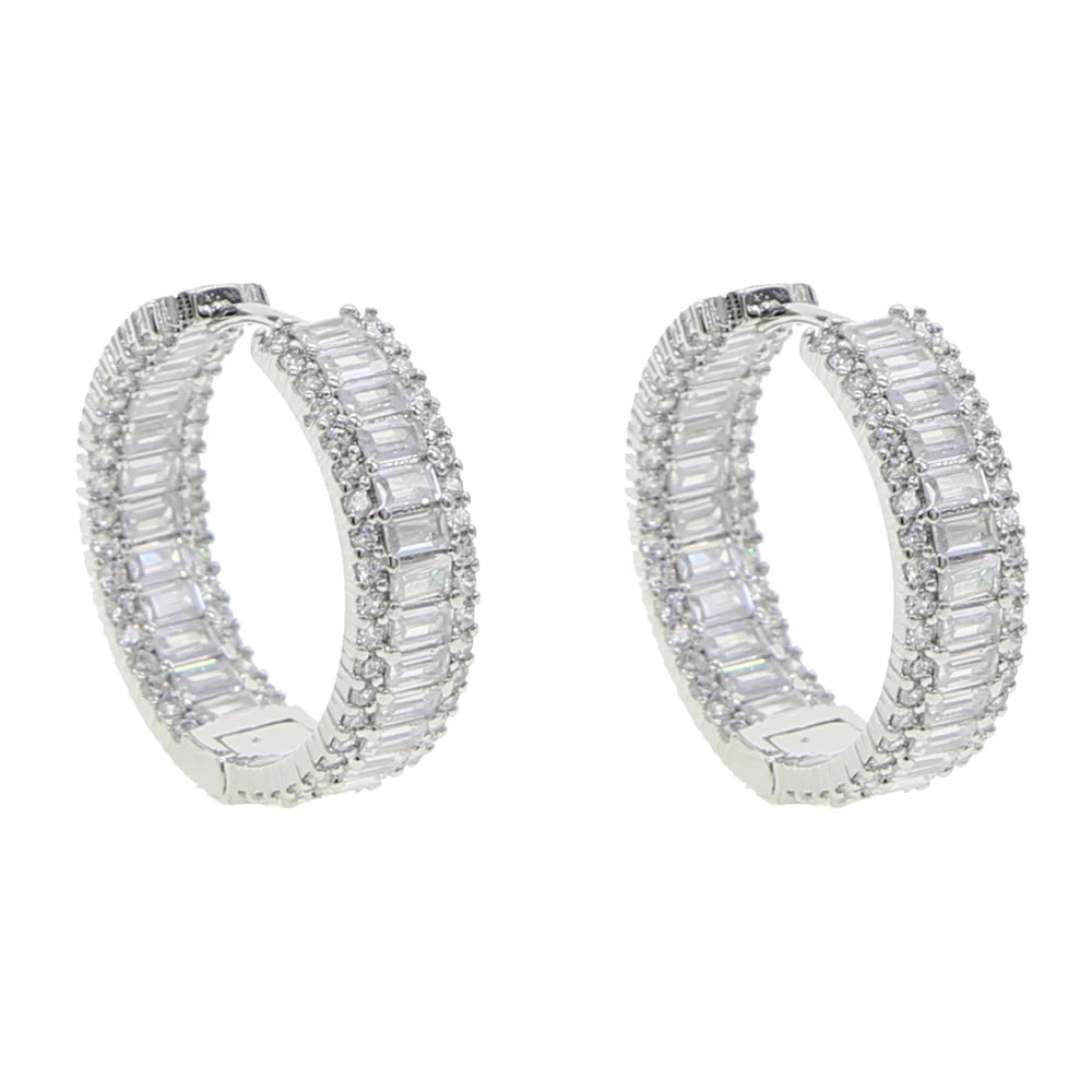 Zoe Crystal Hoops
