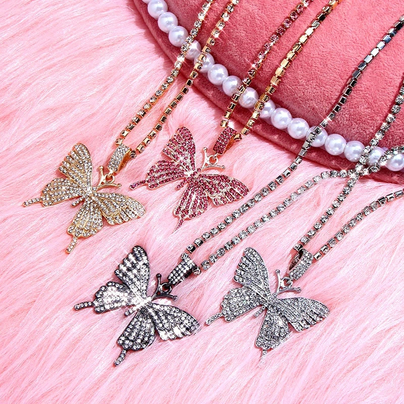 Butterfly Pendant Necklace