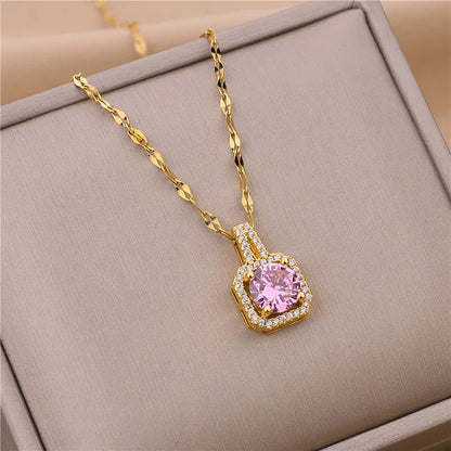 Staci's Square Necklace