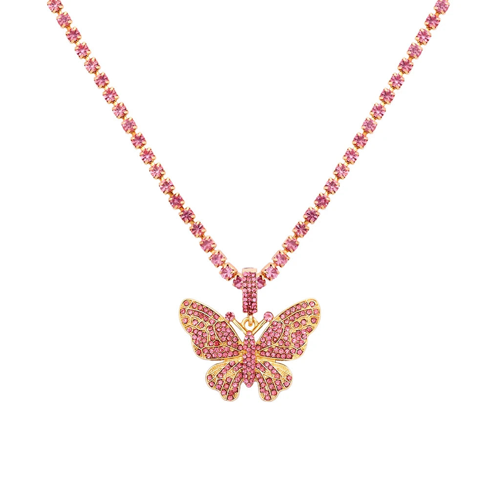 Butterfly Pendant Necklace