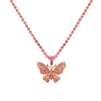 Butterfly Pendant Necklace