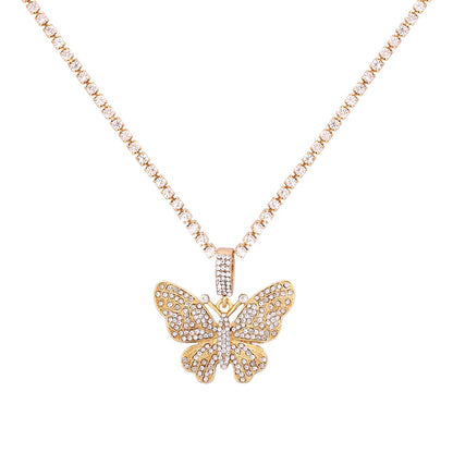 Butterfly Pendant Necklace