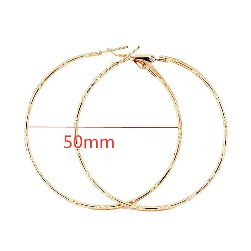 Large Hoop Earrings